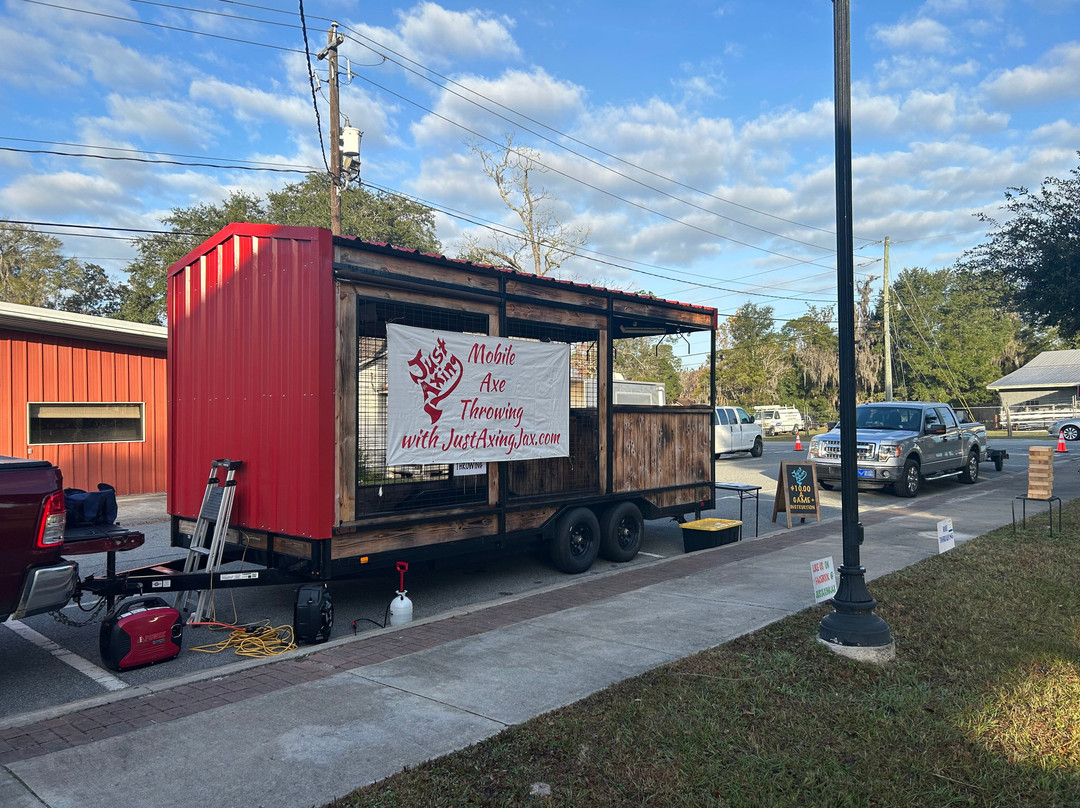 Just Axing The Train Station