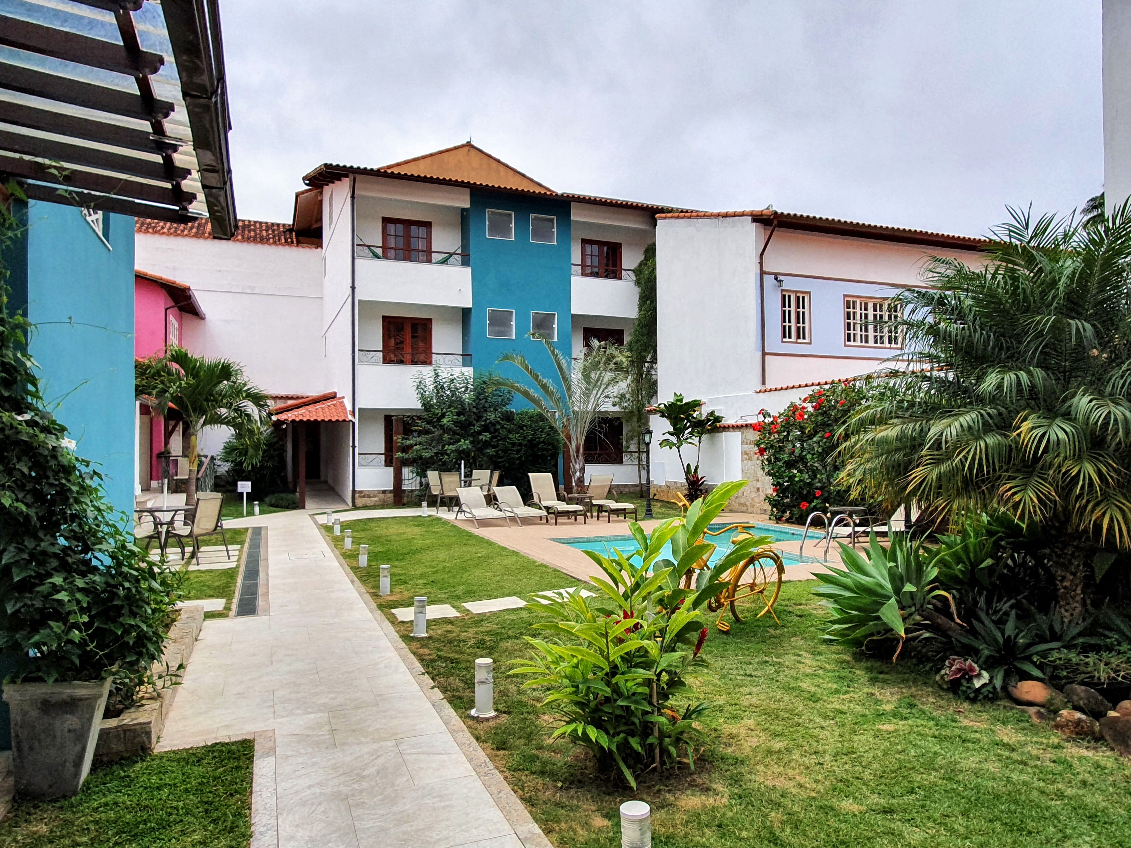 Vila Hibisco Pousada e Apart-浴室