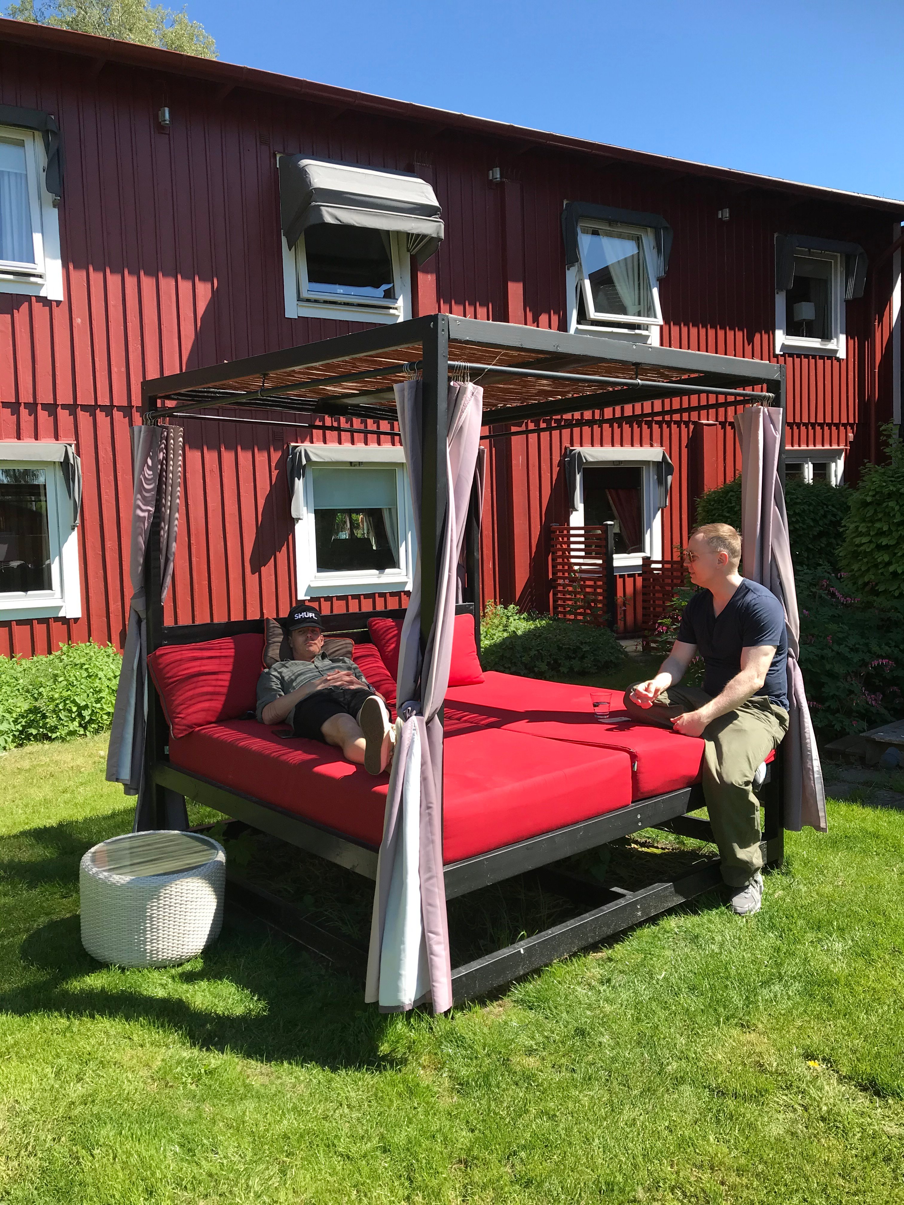 Bomans Hotel & Restaurant in Trosa-浴室