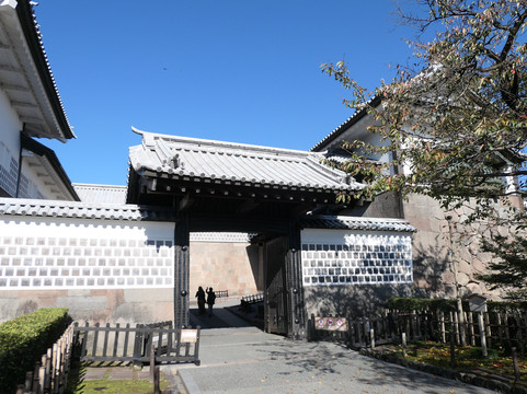 Kanazawa Castle Ishikawa Gate-金泽市必去景点