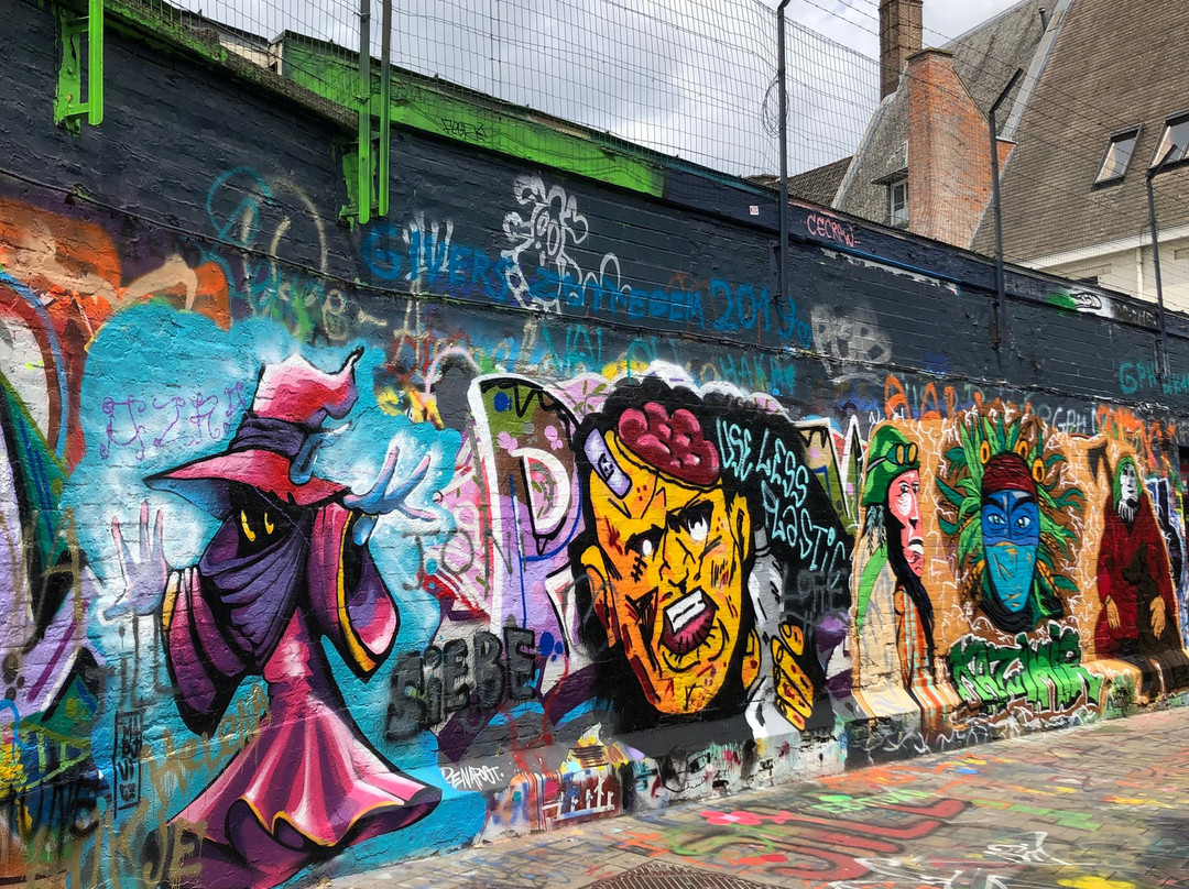 Graffiti Street-根特必去景点