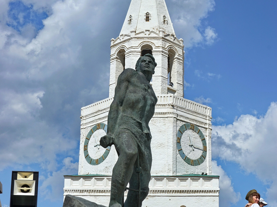 Spasskaya Tower of the Kazan Kremlin-喀山必去景点