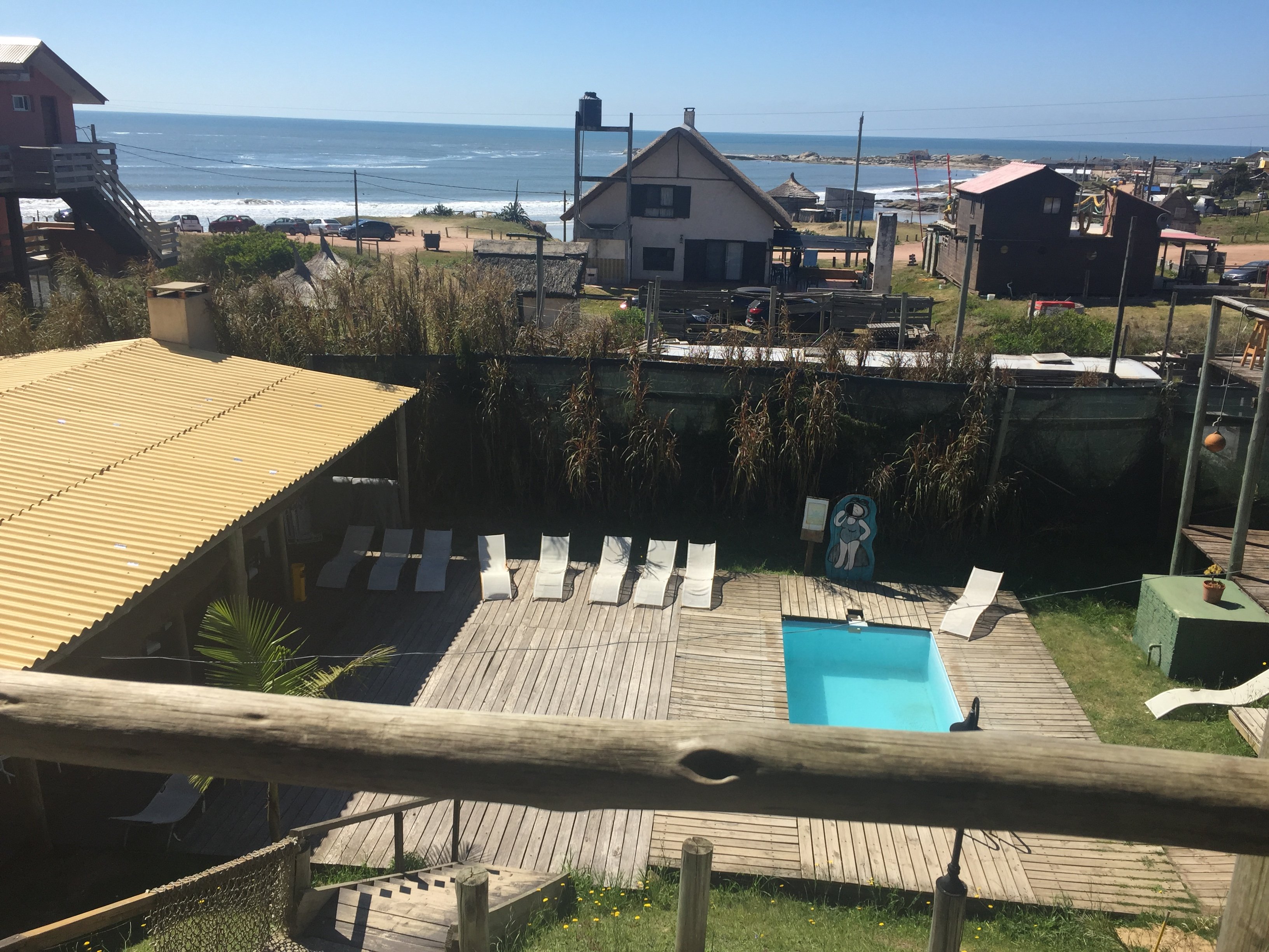 Hostel La Casa de las Boyas-泳池