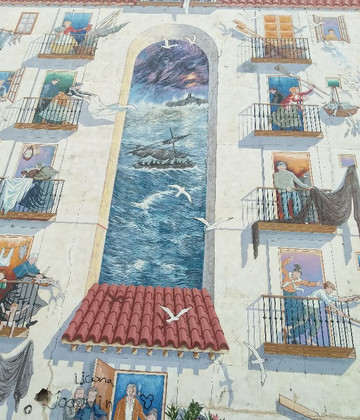 Mural de Sotileza-桑坦德必去景点