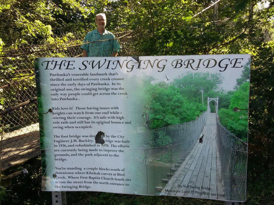 The Swinging Bridge-Pawhuska必去景点