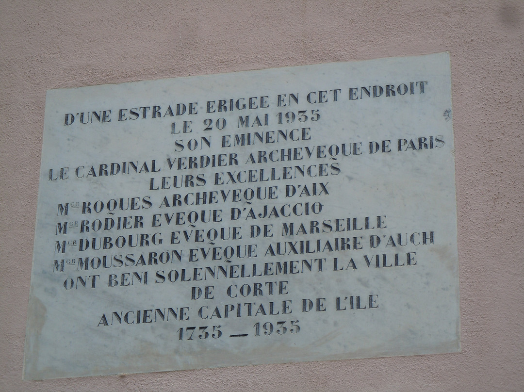 Eglise de l'Annonciation-Corte必去景点
