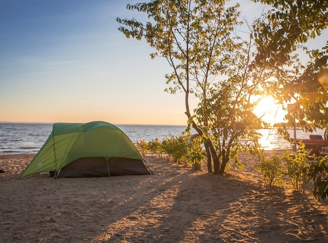 Camping et plage Belley