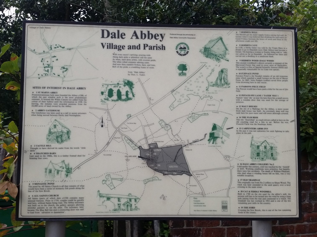 The Hermitage-Dale Abbey必去景点