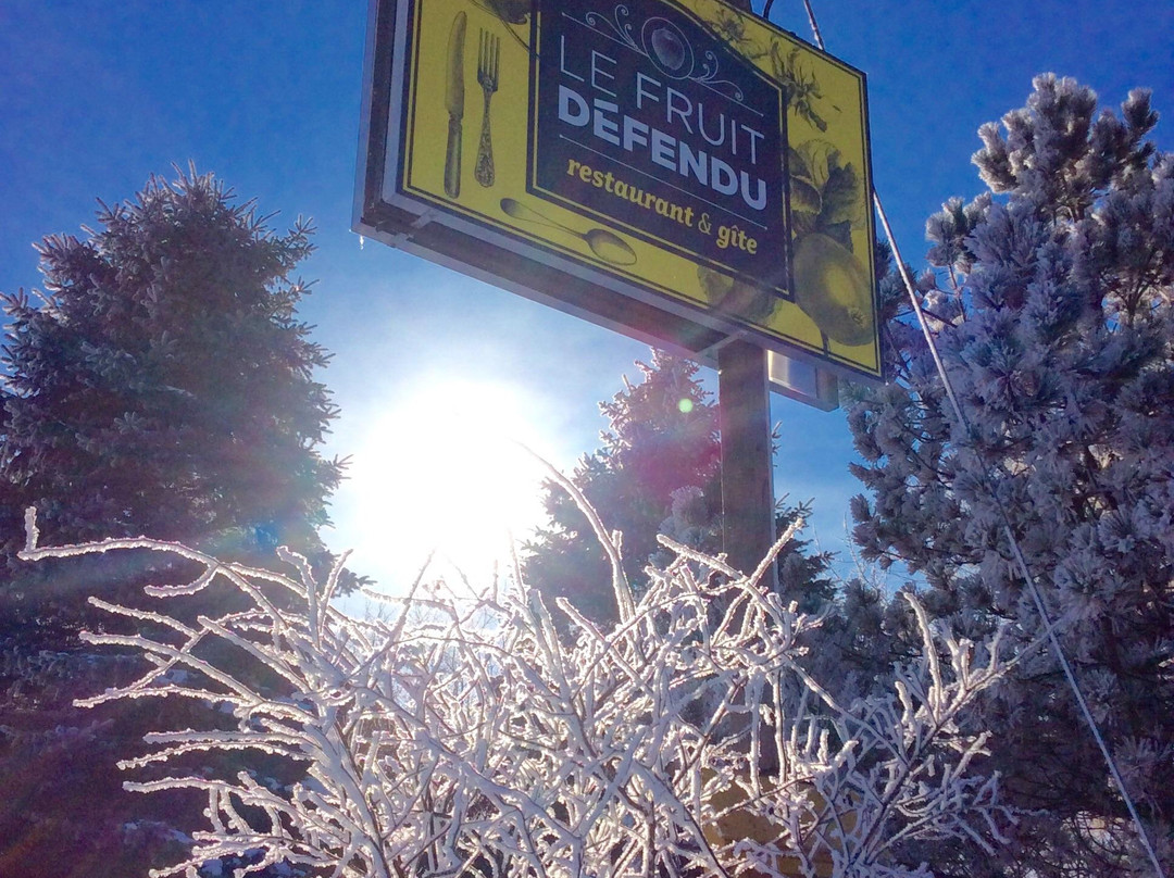 Le Fruit Defendu Restaurant Auberge主图