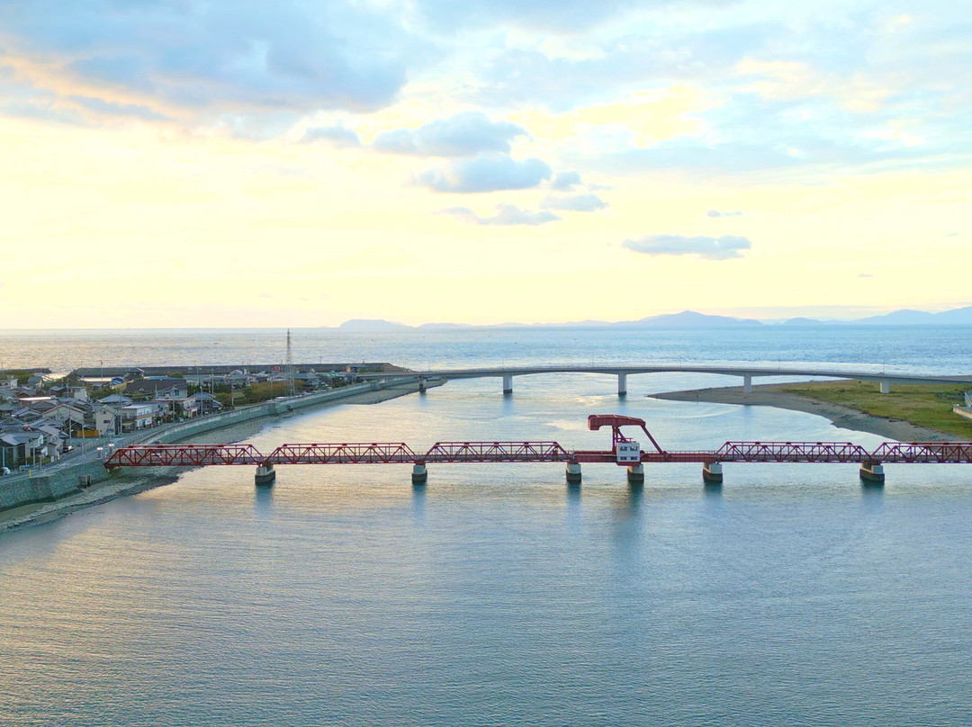Nagahamaohashi Bridge-大洲市必去景点