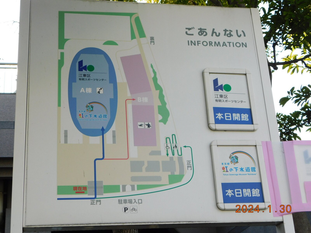 Tokyo Sewarage Museum "Rainbow"-Ariake必去景点