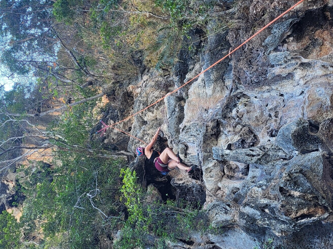 Tex Rock Climbing-莱利海滩必去景点
