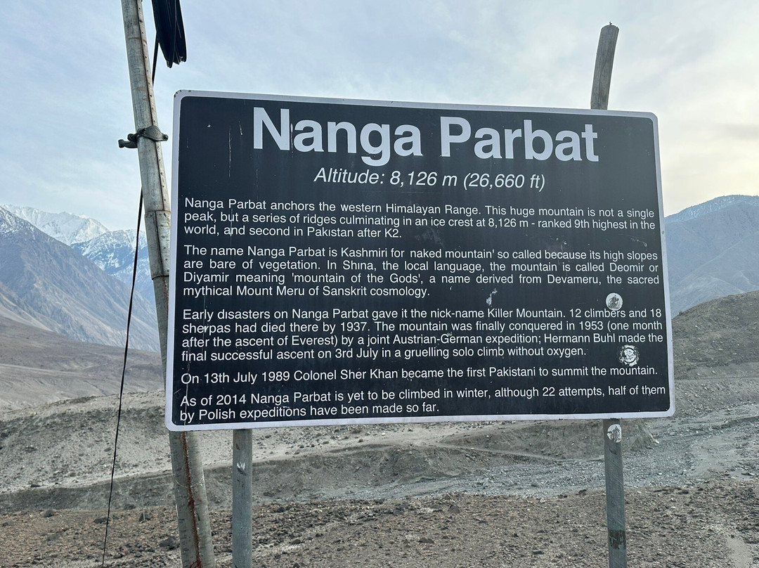 Nanga Parbat-Astore必去景点