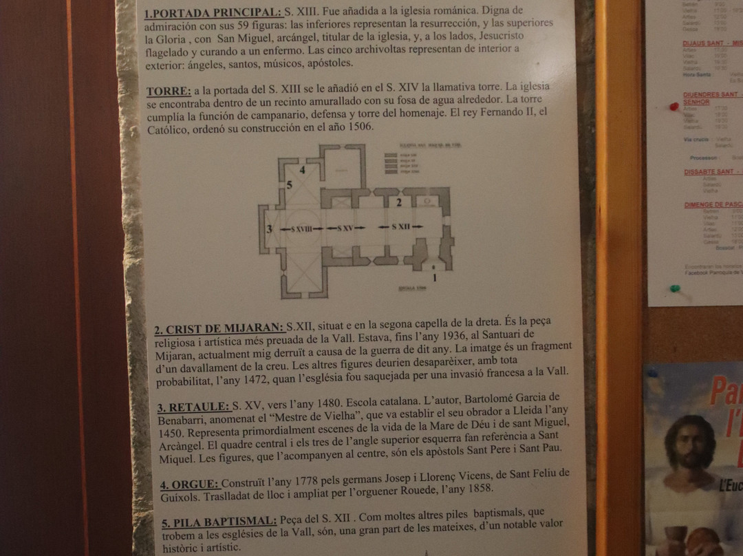 Esglesia de Sant Miquel-Vielha必去景点