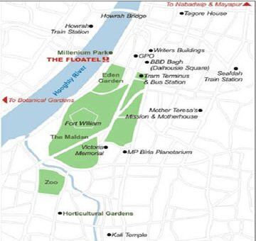 加尔各答（亦写作“Calcutta”）酒店住宿-Polo Floatel Kolkata