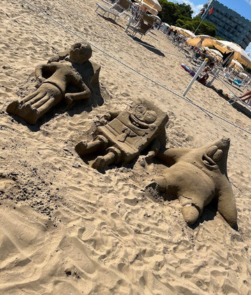 Lignano Sabbiadoro Beach-利尼亚诺萨比亚多罗必去景点