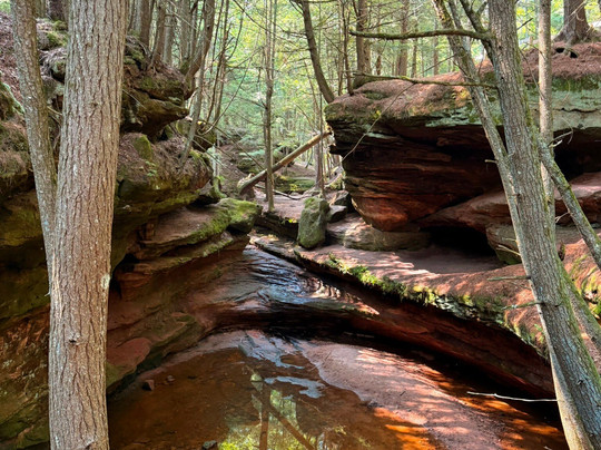 Houghton Falls Nature Preserve-Washburn必去景点