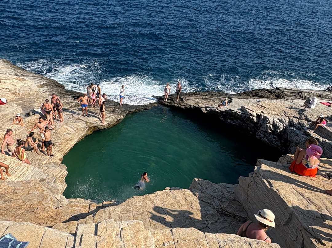 萨索斯岛的泻湖-Astris必去景点