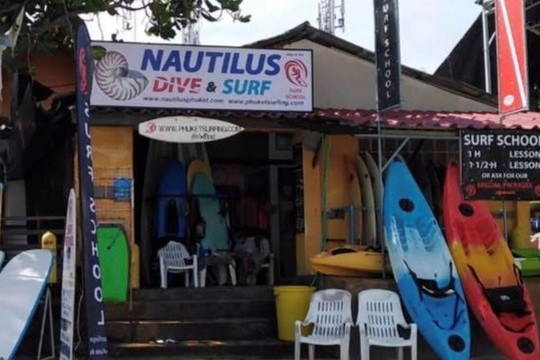 Phuket surfing & Nautilus Divers
