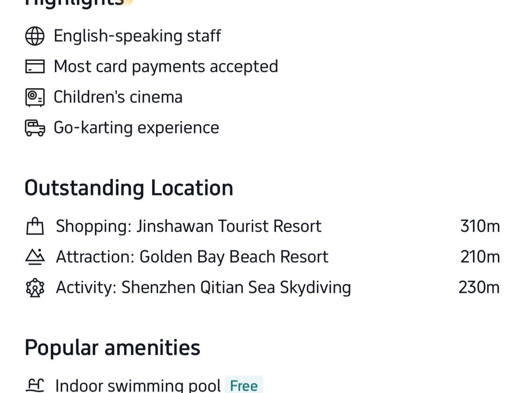 深圳金沙湾佳兆业万豪酒店主图