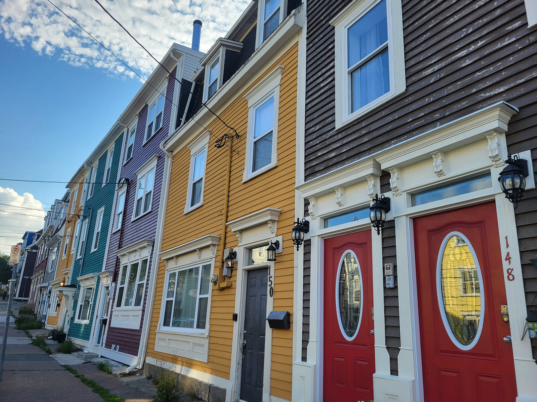 Jellybean Row Houses-圣约翰必去景点