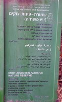 Enot Tsukim Nature Reserve - Ein Feshkha景点图片