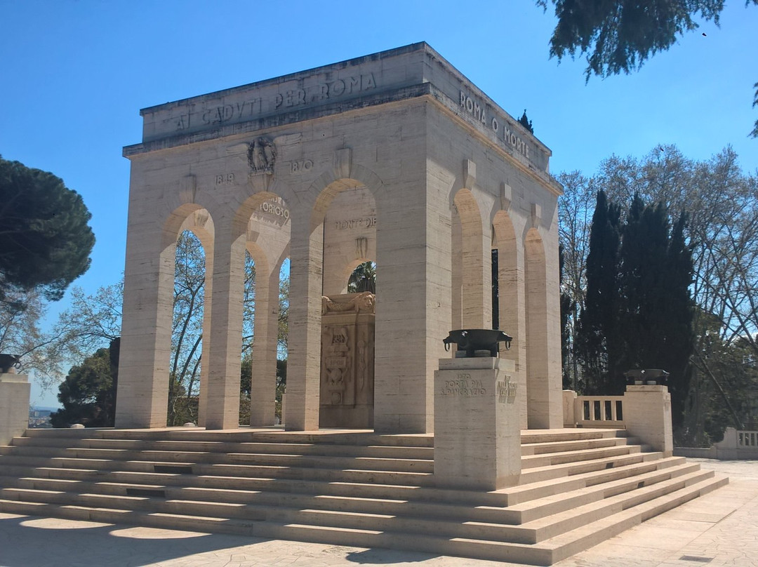Il Mausoleo Ossario Gianicolense-罗马必去景点