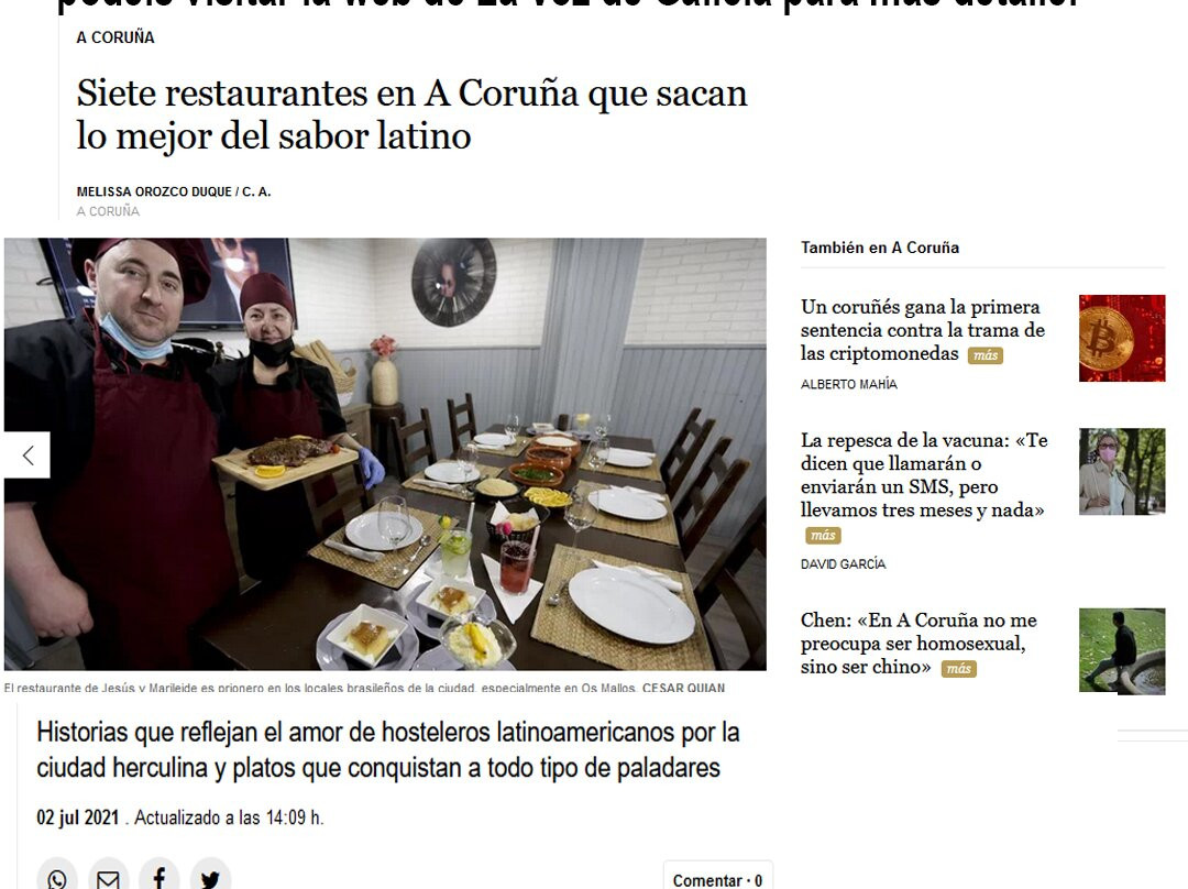 Mesón Sobrado Sabor Brasil