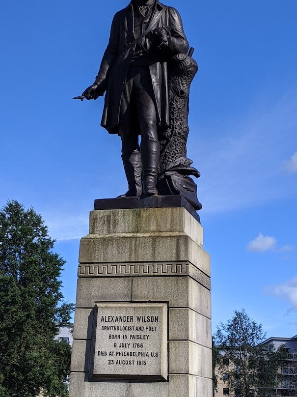 Alexander Wilson Statue-佩斯利必去景点