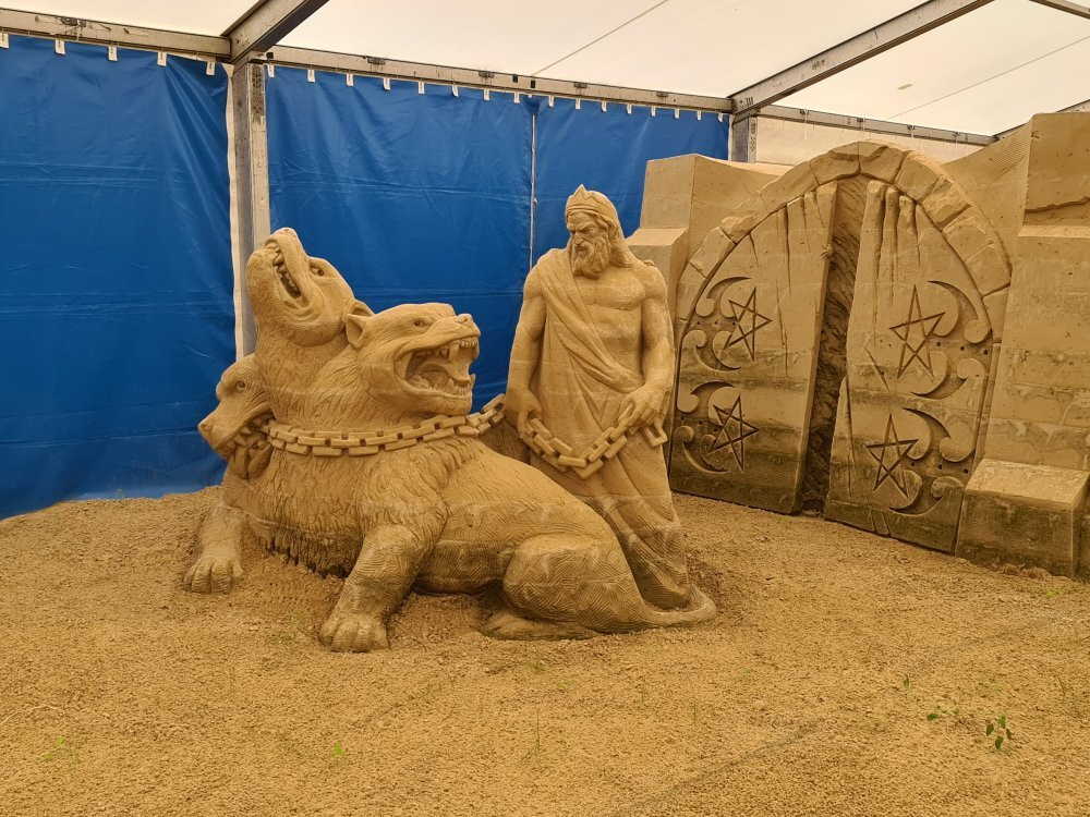 Sandskulpturen Ausstellung Usedom景点图片