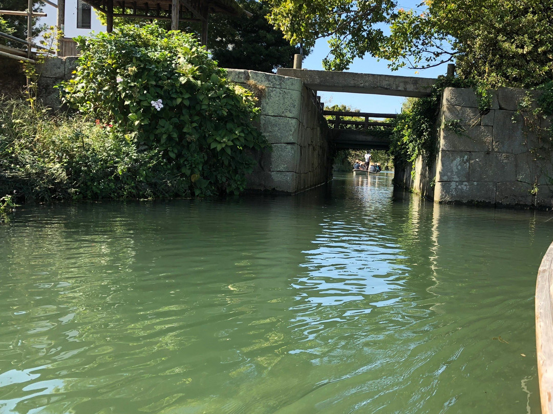 Yanagawa Castle Moat Water Gate-柳川市必去景点