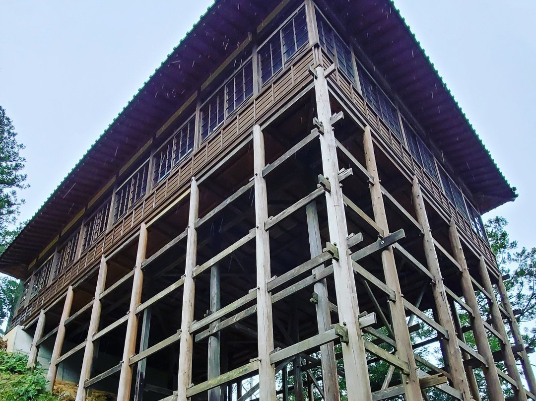 Sanro-Den Hall of Sukunahikona Shrine-大洲市必去景点