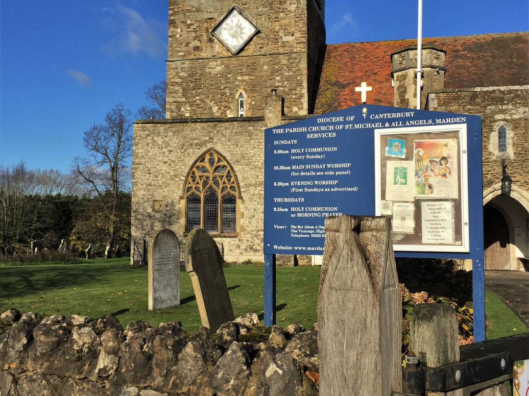 St Michael & All Angel Church-Marden必去景点