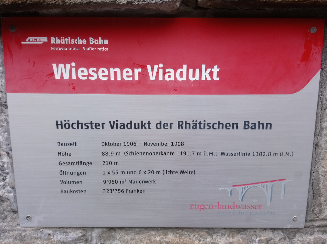 Wiesen Viaduct-Davos Wiesen必去景点