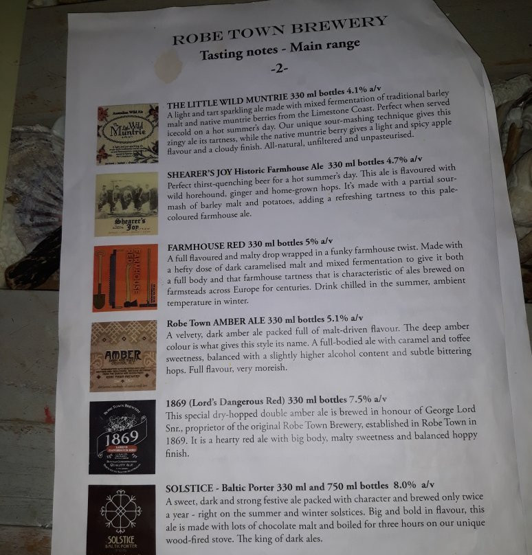Robe Town Brewery-罗布必去景点
