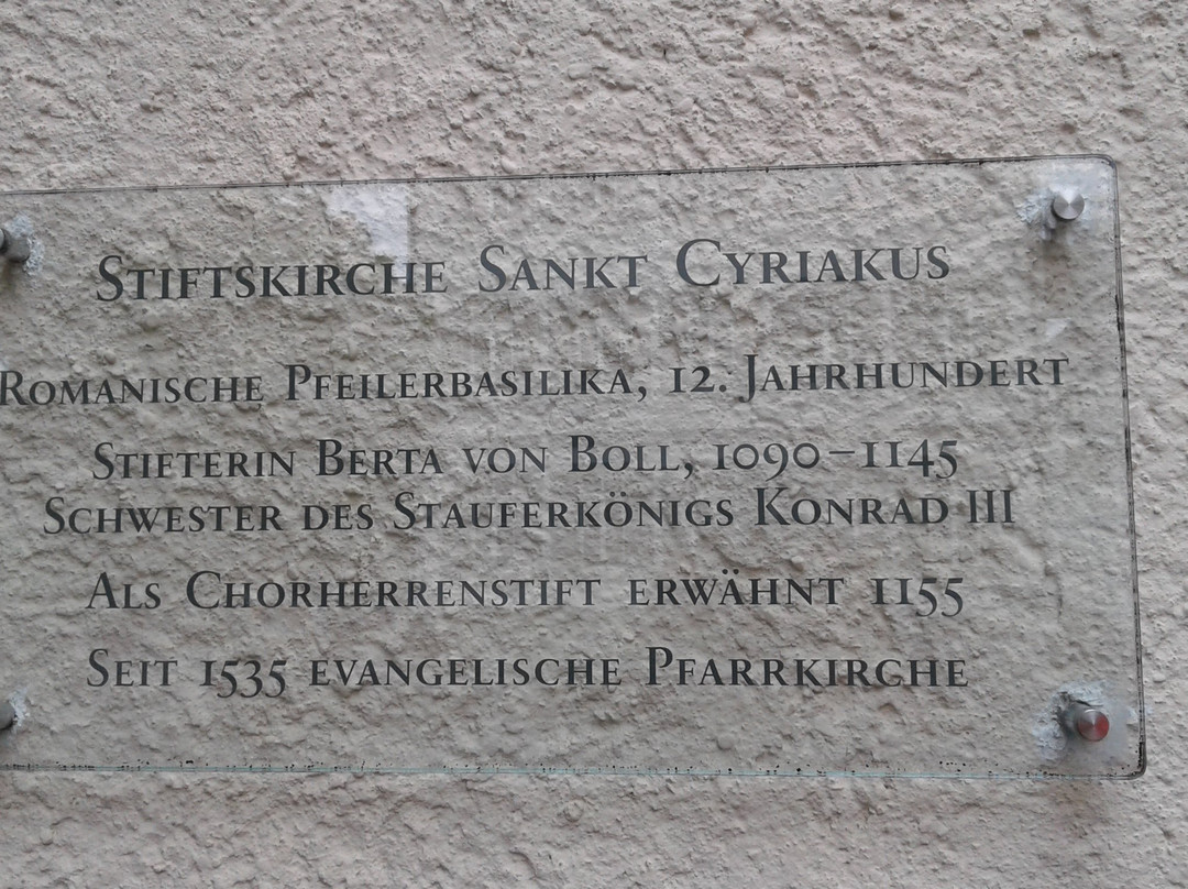 Stiftskirche Sankt Cyriakus景点图片
