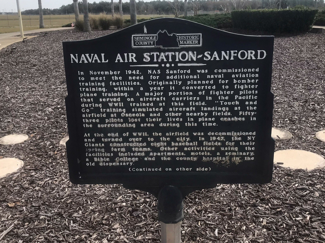 NAS Sanford Memorial Park-桑福德必去景点