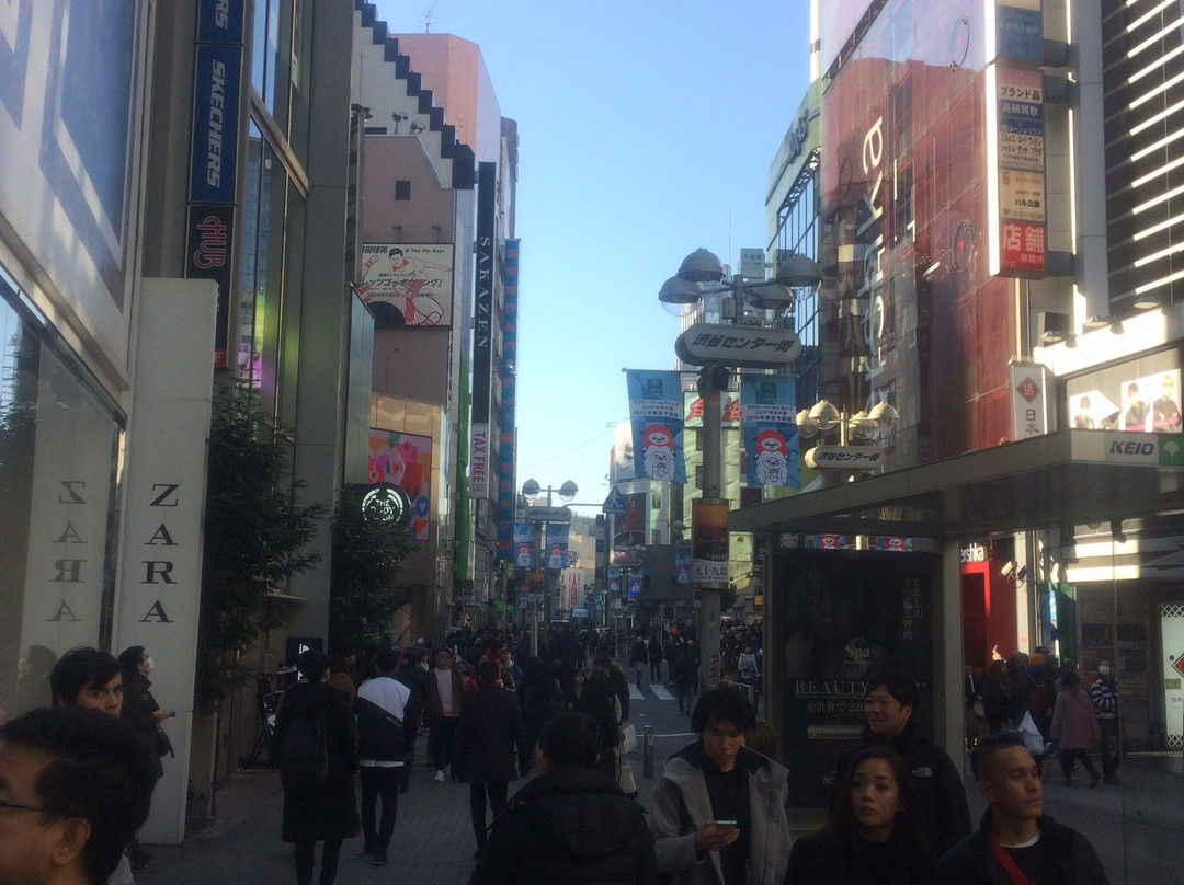 涩谷中心街景点图片