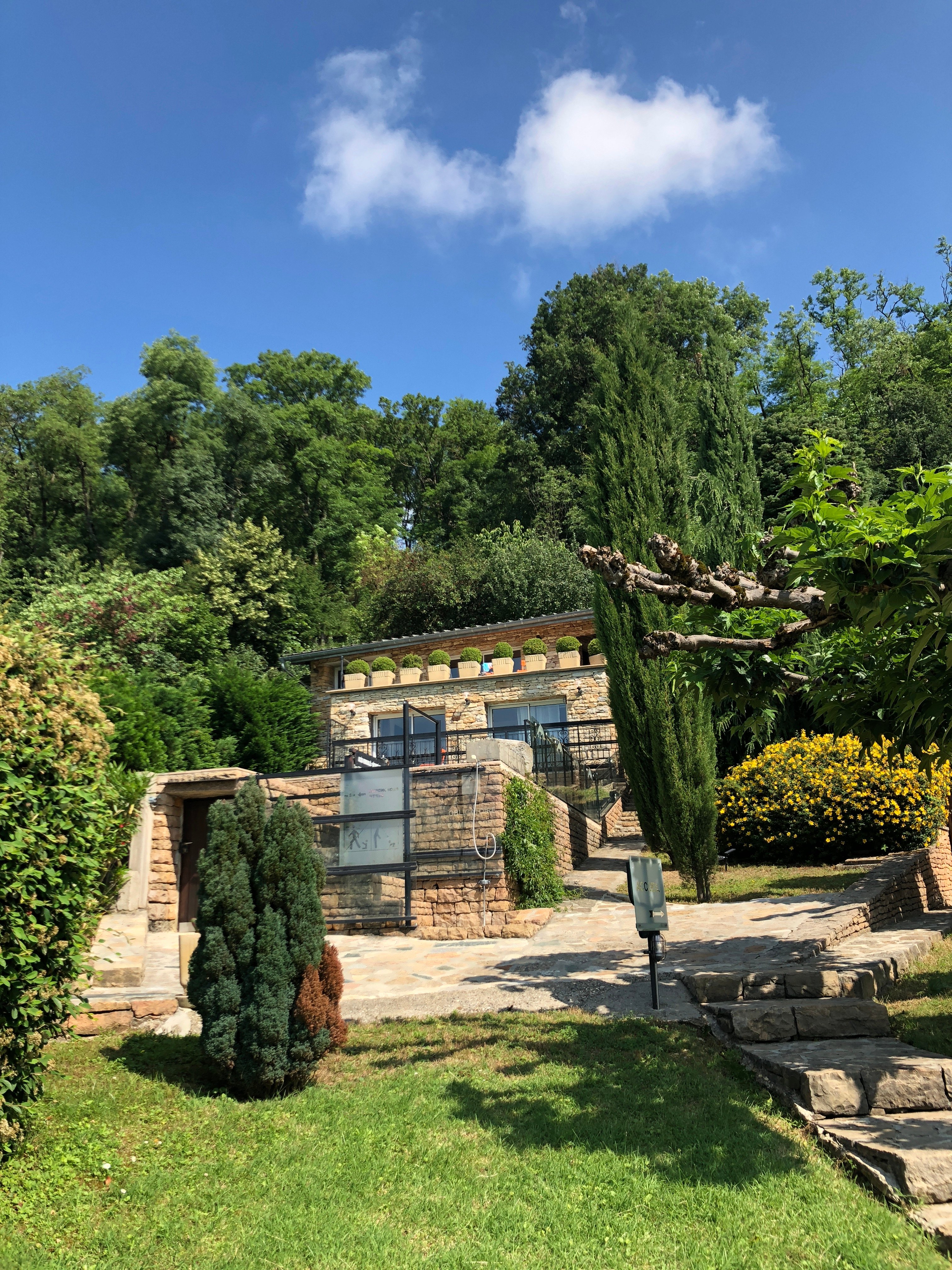 La Villa du Rhône-浴室