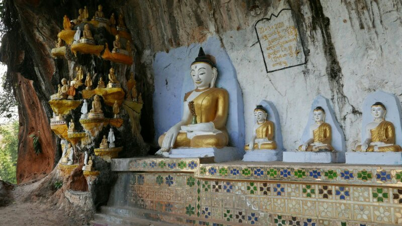 Htet Eain Gu Cave & Monastery-Nyaungshwe必去景点