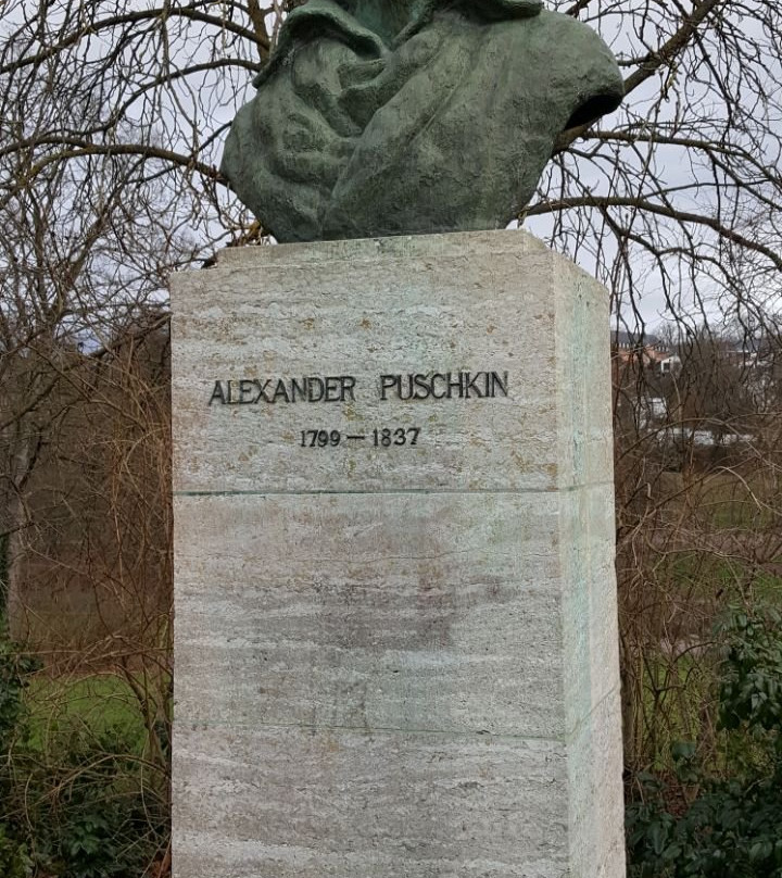 Puschkin Denkmal-魏玛必去景点