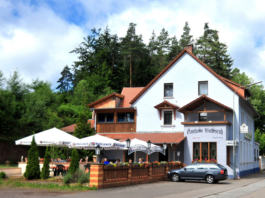 Hinterweidenthal酒店住宿-Gasthaus Waldesruh