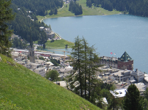 Heidi's blumenweg-圣莫里茨必去景点