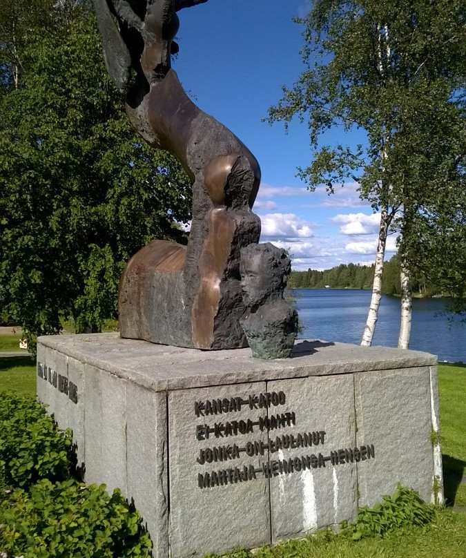 Eino Leino Statue-Paltamo必去景点