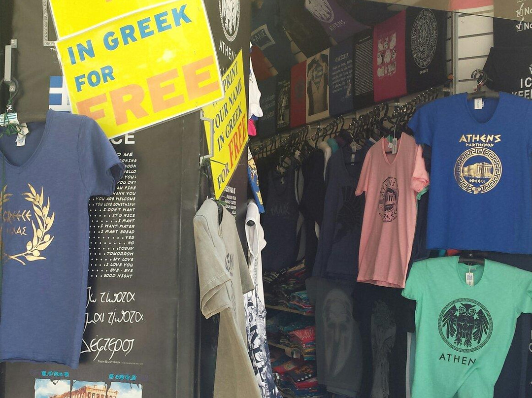 Triiris the T-Shirt Shop-雅典必去景点