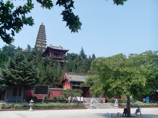 普救寺景点图片