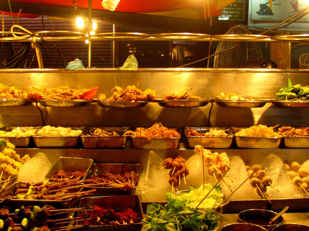 Hawker Stalls in Chinatown