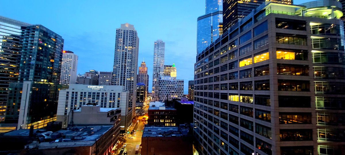 芝加哥市中心／河北岸万豪SpringHill酒店-客卧