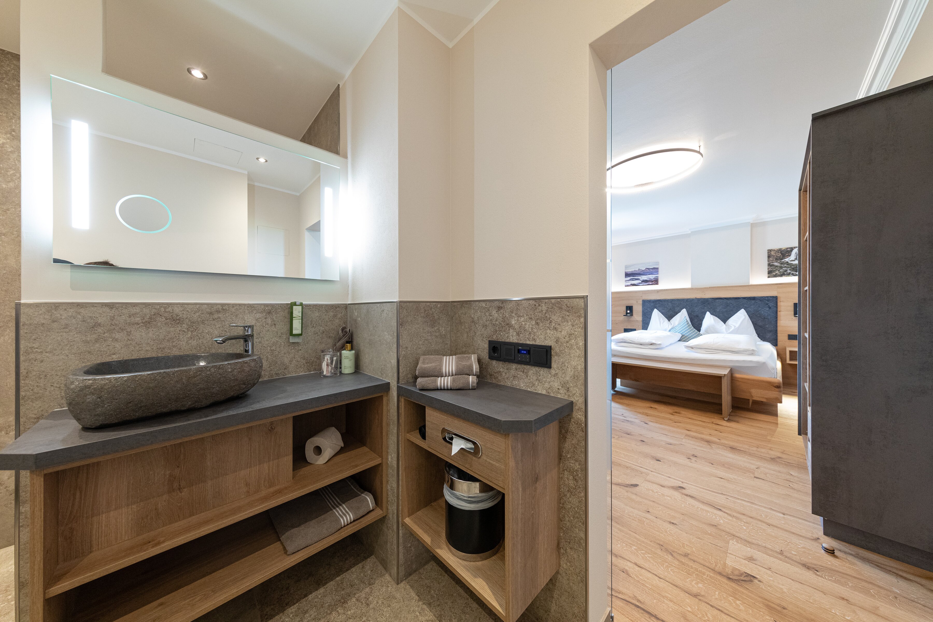 Hotel Garni Frauenschuh-浴室