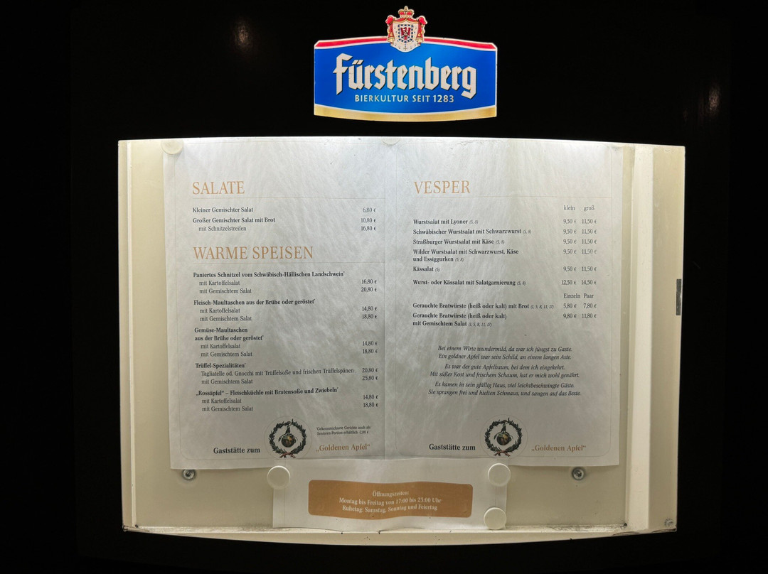 Gasthaus Goldener Apfel Inh. S. Rahm